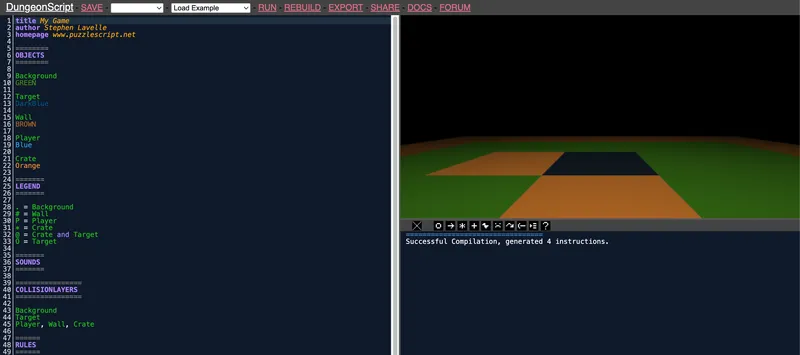 DungeonScript