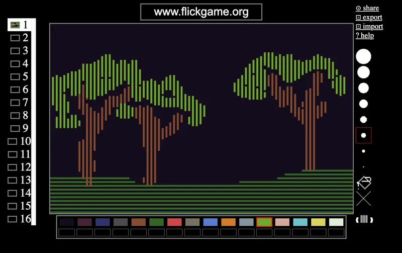 Flickgame (Dithering)